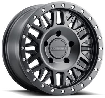 18x9 Raceline 951B Ryno Satin Black 5x5.5/139.7 18mm 18x9 Raceline 951B Ryno Satin Black 5x5.5/139.7 18mm