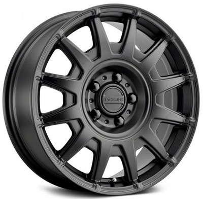 17x8 Raceline 401B Aero Satin Black 5x100 40mm