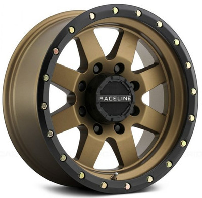 18x9 Raceline 935BZ Defender Bronze 6x5.5/139.7 18mm