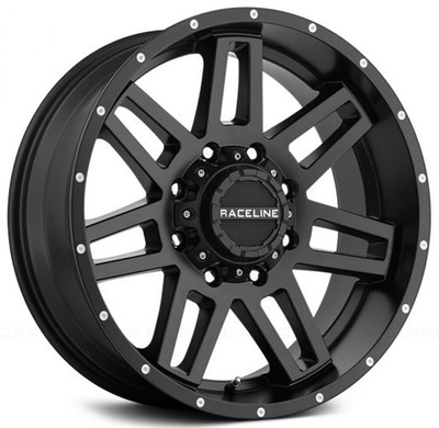 17x9 Raceline 931B Injector Matte Black 6x135 6x5.5/139.7 -12mm 17x9 Raceline 931B Injector Matte Black 6x135 6x5.5/139.7 -12mm