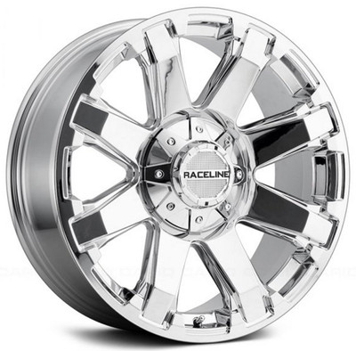 (Clearance - No Returns) 17x9 Raceline 936C Throttle Chrome 8x170 18mm (Clearance - No Returns) 17x9 Raceline 936C Throttle Chrome 8x170 18mm
