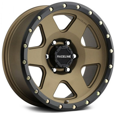 (Clearance - No Returns)  18x8 Raceline 946BZ Boost Bronze (CUV) 5x5/127 35mm