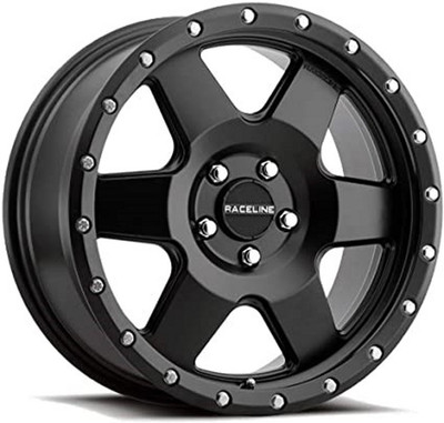 (Clearance - No Returns) 18x8 Raceline 946B Boost Matte Black (CUV) 5x110 35mm (Clearance - No Returns) 18x8 Raceline 946B Boost Matte Black (CUV) 5x110 35mm