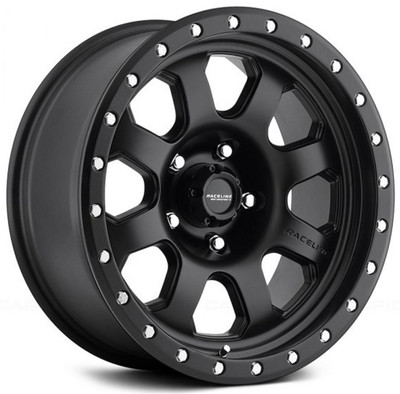 (Clearance - No Returns) 17x9 Raceline 929B Street Lock Avenger Matte Black 8x170 -12mm (Clearance - No Returns) 17x9 Raceline 929B Street Lock Avenger Matte Black 8x170 -12mm