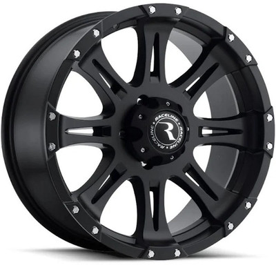 18x9 Raceline 981 Raptor Black 5x150 25mm 18x9 Raceline 981 Raptor Black 5x150 25mm