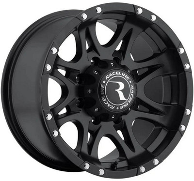 17x9 Raceline 981 Raptor Black (8 Lug) 8x170 -12mm 17x9 Raceline 981 Raptor Black (8 Lug) 8x170 -12mm