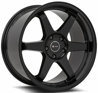 18x9.5 Vors TR37 Gloss Black 5x4.5/114.3 35mm