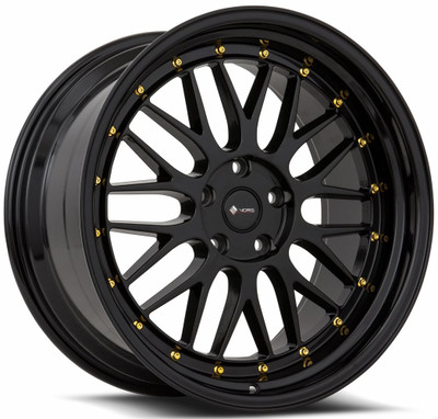 18x9 Vors VR8 Gloss Black 5x4.5/114.3 35mm