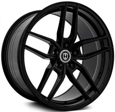 20x8.5 Curva Concepts CFF25 Gloss Black (Flow Forged) 5x4.5/114.3 35mm