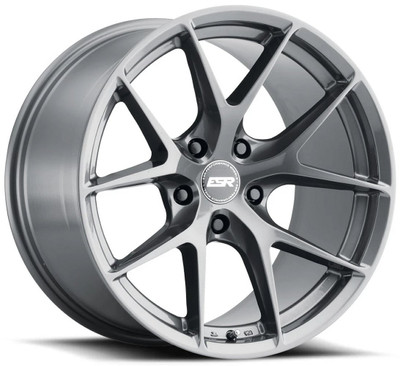 18x8.5 ESR RF2 Gloss Graphite (Rotary Forged) 5x4.5/114.3 30mm