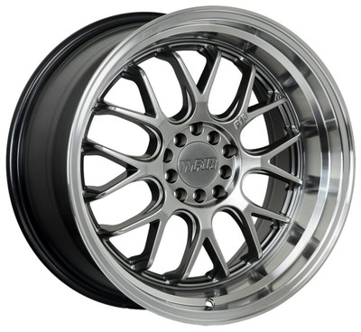 (Clearance - No Returns) 19x9.5 F1R F21 Hyper Black w/ Polished Lip 5x120 5x114.3 35mm (Clearance - No Returns) 19x9.5 F1R F21 Hyper Black w/ Polished Lip 5x120 5x114.3 35mm