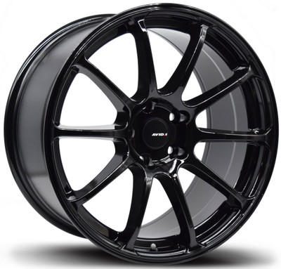 18x9.5 AVID.1 AV-27 Gloss Black 5x4.5/114.3 35mm 18x9.5 AVID.1 AV-27 Gloss Black 5x4.5/114.3 35mm
