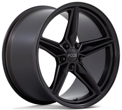 (Clearance - No Returns) 20x10 Foose CF8 Matte Black F175 5x115 20mm (Clearance - No Returns) 20x10 Foose CF8 Matte Black F175 5x115 20mm