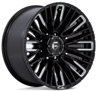 20x10 Fuel Off-Road Rebar 8 Gloss Black Milled D849 8x180 -18mm 20x10 Fuel Off-Road Rebar 8 Gloss Black Milled D849 8x180 -18mm