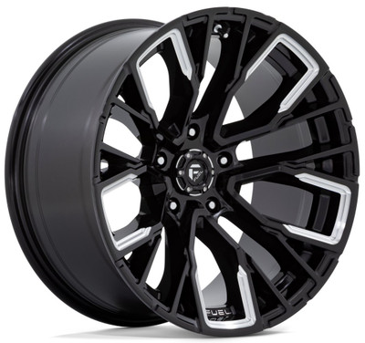 20x10 Fuel Off-Road Rebar 5 Gloss Black Milled D849 5x5.5/139.7 -18mm 20x10 Fuel Off-Road Rebar 5 Gloss Black Milled D849 5x5.5/139.7 -18mm