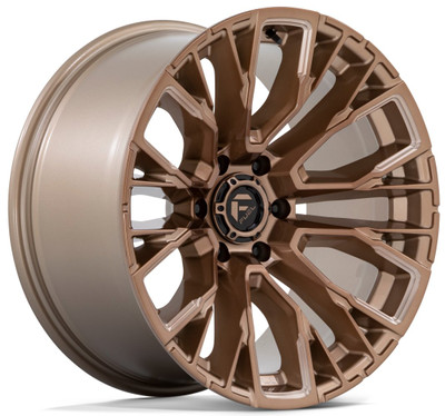 20x9 Fuel Off-Road Rebar 6 Platinum Bronze Milled D850 6x5.5/139.7 20mm