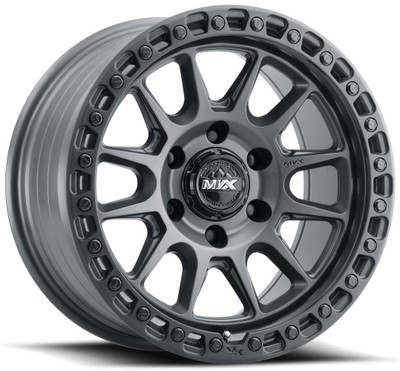 17x9 MVX Off-Road VX12 Matte Graphite 6x135 0mm 17x9 MVX Off-Road VX12 Matte Graphite 6x135 0mm