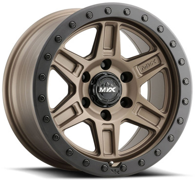 18x9 MVX Off-Road VX61 Matte Bronze 6x135 18mm 18x9 MVX Off-Road VX61 Matte Bronze 6x135 18mm