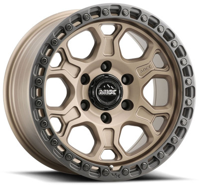17x9 MVX Off-Road VX62 Matte Bronze 6x5.5/139.7 -12mm 17x9 MVX Off-Road VX62 Matte Bronze 6x5.5/139.7 -12mm