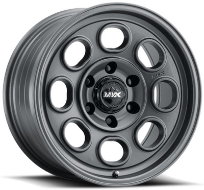 17x8.5 MVX Off-Road VX81 Matte Graphite 5x5/127 0mm 17x8.5 MVX Off-Road VX81 Matte Graphite 5x5/127 0mm