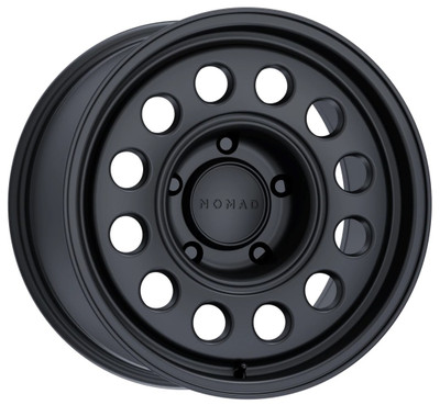 17x8.5 Nomad Off-Road 501 Convoy Satin Black (Flow Form) 5x5/127 0mm