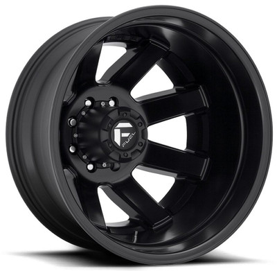 20x8.25 Fuel Off-Road Maverick Satin Black Dually Rear Outer D436 8X6.5/165 -215MM 121.5 C.B. 20x8.25 Fuel Off-Road Maverick Satin Black Dually Rear Outer D436 8X6.5/165 -215MM 121.5 C.B.