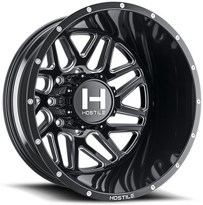 22x8.25 Hostile H401 Sprocket Dually Rear Blade Cut 8X200 -221MM 142.2 C.B.