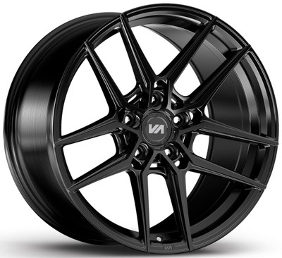 (Huge Savings) 19x11 Variant Helium Semi-Gloss Black (Cold Forged) (CUSTOM)  