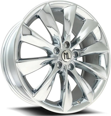 22x9 Modern Luxury ML4 Chrome 5x120 35mm 22x9 Modern Luxury ML4 Chrome 5x120 35mm