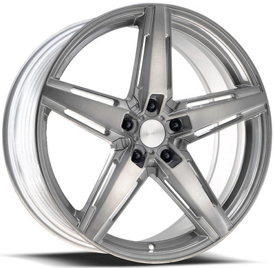 20x9 Modern Luxury MLF10 Brushed Titanium (Flow Formed) 5x120 35mm