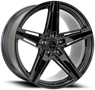 20x8.5 Modern Luxury MLF10 Gloss Black (Flow Formed) 5x112 38mm 20x8.5 Modern Luxury MLF10 Gloss Black (Flow Formed) 5x112 38mm