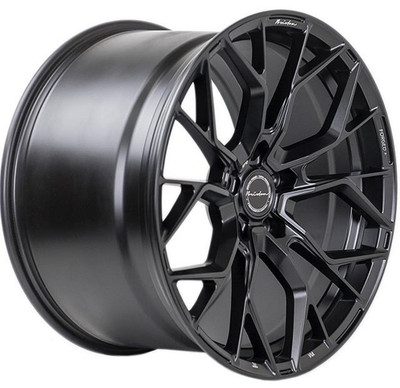 22x11.5 Brixton Forged RF10 Satin Black (Radial Forged) (Concave) 5x120 46mm 22x11.5 Brixton Forged RF10 Satin Black (Radial Forged) (Concave) 5x120 46mm