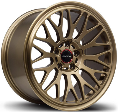 18x9.5 AVID.1 AV-44 Matte Bronze 5x4.5/114.3 35mm