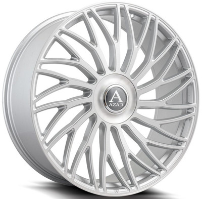 20x9 AZAD AZ717 Brushed Silver 5x4.5/114.3 5x120 35mm 20x9 AZAD AZ717 Brushed Silver 5x4.5/114.3 5x120 35mm
