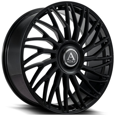 20x9 AZAD AZ717 Gloss Black 5x4.25/108 5x4.5/114.3 35mm