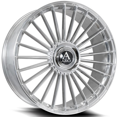 24x10 AZAD AZ25 Chrome 6x135 6x5.5/139.7 25mm 24x10 AZAD AZ25 Chrome 6x135 6x5.5/139.7 25mm