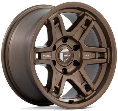 17X9 Fuel Off-Road Slayer Matte Bronze D837 6x5.5/139.7 -38mm 17X9 Fuel Off-Road Slayer Matte Bronze D837 6x5.5/139.7 -38mm