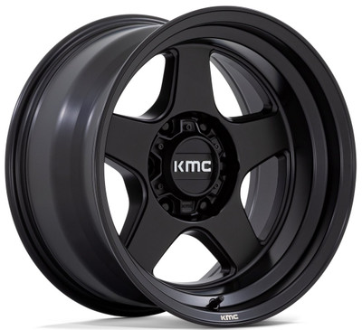 (Clearance - No Returns) 17x8.5 KMC KM728 Matte Black 6x120 -10mm (Clearance - No Returns) 17x8.5 KMC KM728 Matte Black 6x120 -10mm