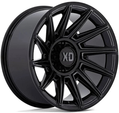 (Clearance - No Returns) 20x10 XD Series XD867 Specter Gloss Black Gloss Black w/ Gray Tint 6x135 -18mm (Clearance - No Returns) 20x10 XD Series XD867 Specter Gloss Black Gloss Black w/ Gray Tint 6x135 -18mm