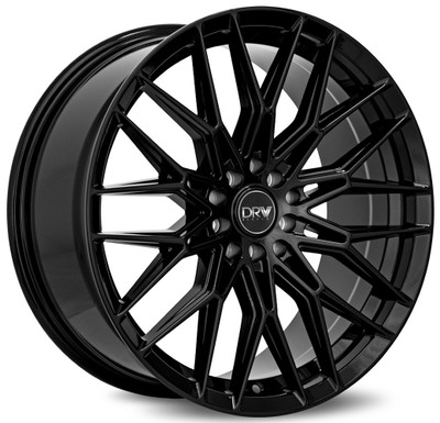 17x7.5 DRW D21 Gloss Black 4x4.25/108 4x4.5/114.3 38mm 17x7.5 DRW D21 Gloss Black 4x4.25/108 4x4.5/114.3 38mm
