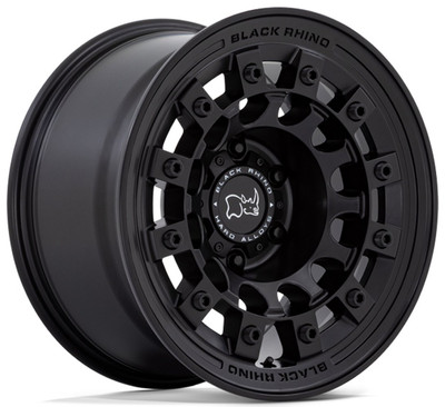 17x8 Black Rhino Fuji Matte Black 5x4.5/114.3 30mm