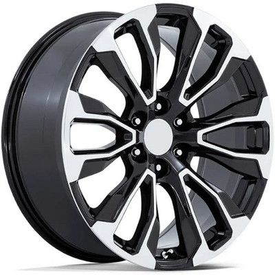 26x10 Performance Replicas PR211 Gloss Black Machined 6x5.5/139.7 31mm 26x10 Performance Replicas PR211 Gloss Black Machined 6x5.5/139.7 31mm