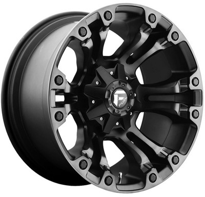 20x9 Fuel Off-Road Vapor Matte Black w/ Gray Tint  D851 6x135 6x5.5/139.7 19mm