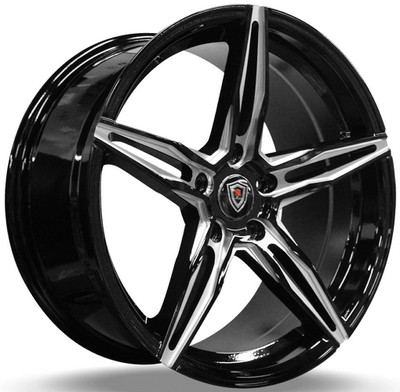 18x8.5 Marquee M8888 Gloss Black Milled 5x4.5/113.4 35mm 18x8.5 Marquee M8888 Gloss Black Milled 5x4.5/113.4 35mm