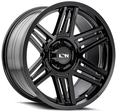 20x10 ION Alloy 147 Gloss Black 8x6.5/165 -19mm 20x10 ION Alloy 147 Gloss Black 8x6.5/165 -19mm