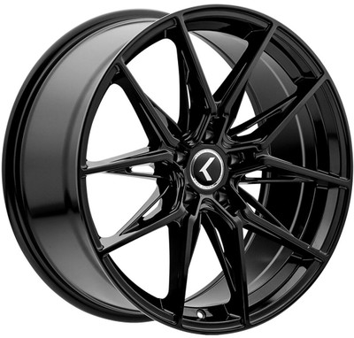 20x9 Kraze KR196 Gloss Black 5x112 35mm