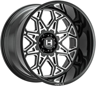 22x12 Hostile H132 Anvil Blade Cut (6 Lug) (* May Require Trimming) 6x5.5/139.7 -44mm