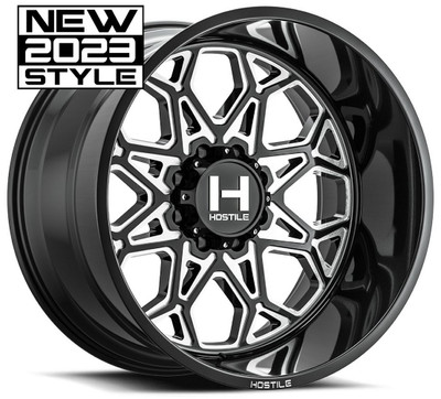 20x12 Hostile H132 Anvil Blade Cut (8 Lug) (* May Require Trimming) 8x170 -44mm 20x12 Hostile H132 Anvil Blade Cut (8 Lug) (* May Require Trimming) 8x170 -44mm