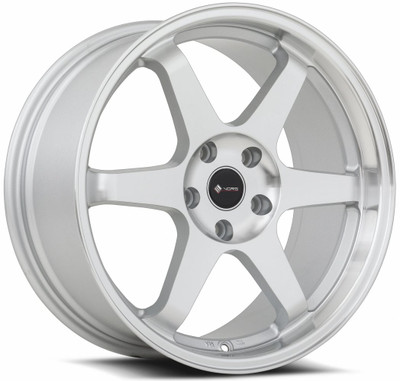 19x8.5 Vors TR37 Silver Machined 5x4.25/108 35mm (CUSTOM)