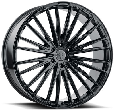 24x10 Blaque Diamond BD-716 Gloss Black (6 Lug) (CUSTOM)
